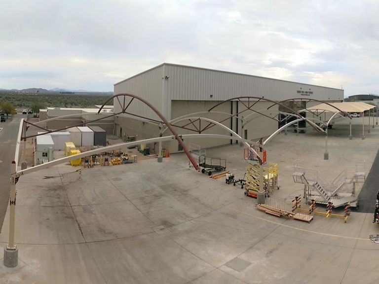 Silverbell Army Heliport Canopy located near Marana, Arizona